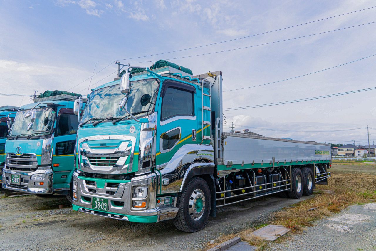 １５トン平トラック